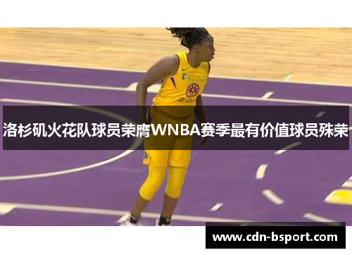 洛杉矶火花队球员荣膺WNBA赛季最有价值球员殊荣