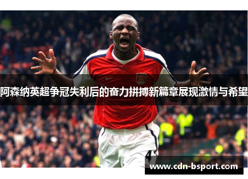 阿森纳英超争冠失利后的奋力拼搏新篇章展现激情与希望