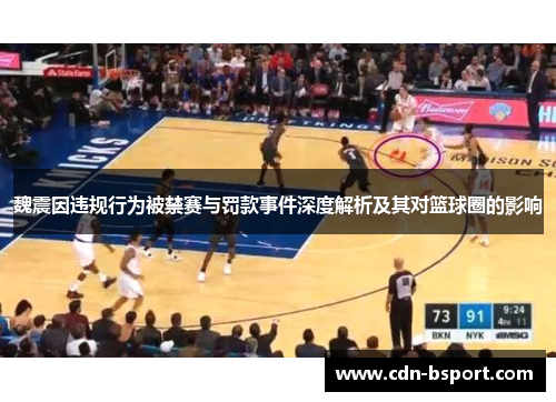 魏震因违规行为被禁赛与罚款事件深度解析及其对篮球圈的影响 魏震因违规行为被禁赛与罚款事件深度解析及其对篮球圈的影响